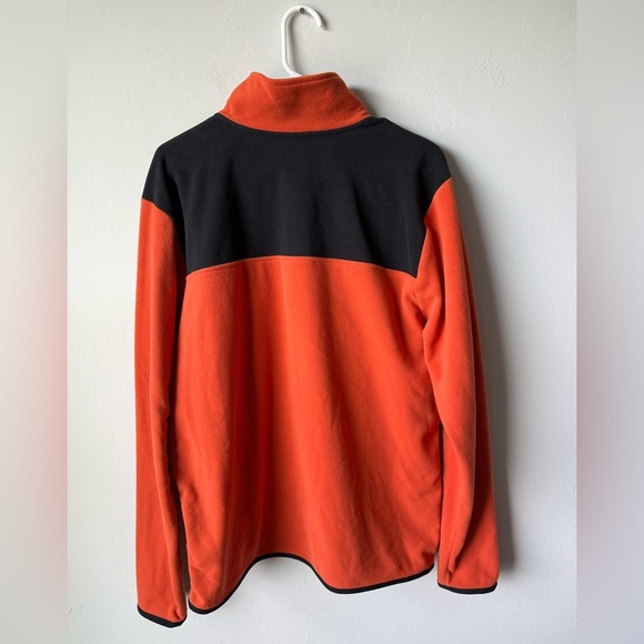 The North Face Black and Orange Fleece Jacket - Picture 6 of 6